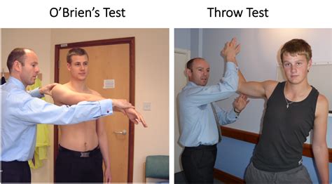 shoulder overhead compression special tests|o'brien's test for slap.